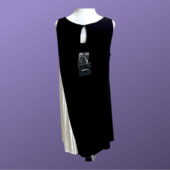 NWT-MICHELstudio~Women’s Sleeveless Dress~Two-Tone~ Size X (Euro 44) - Picture 2 of 9